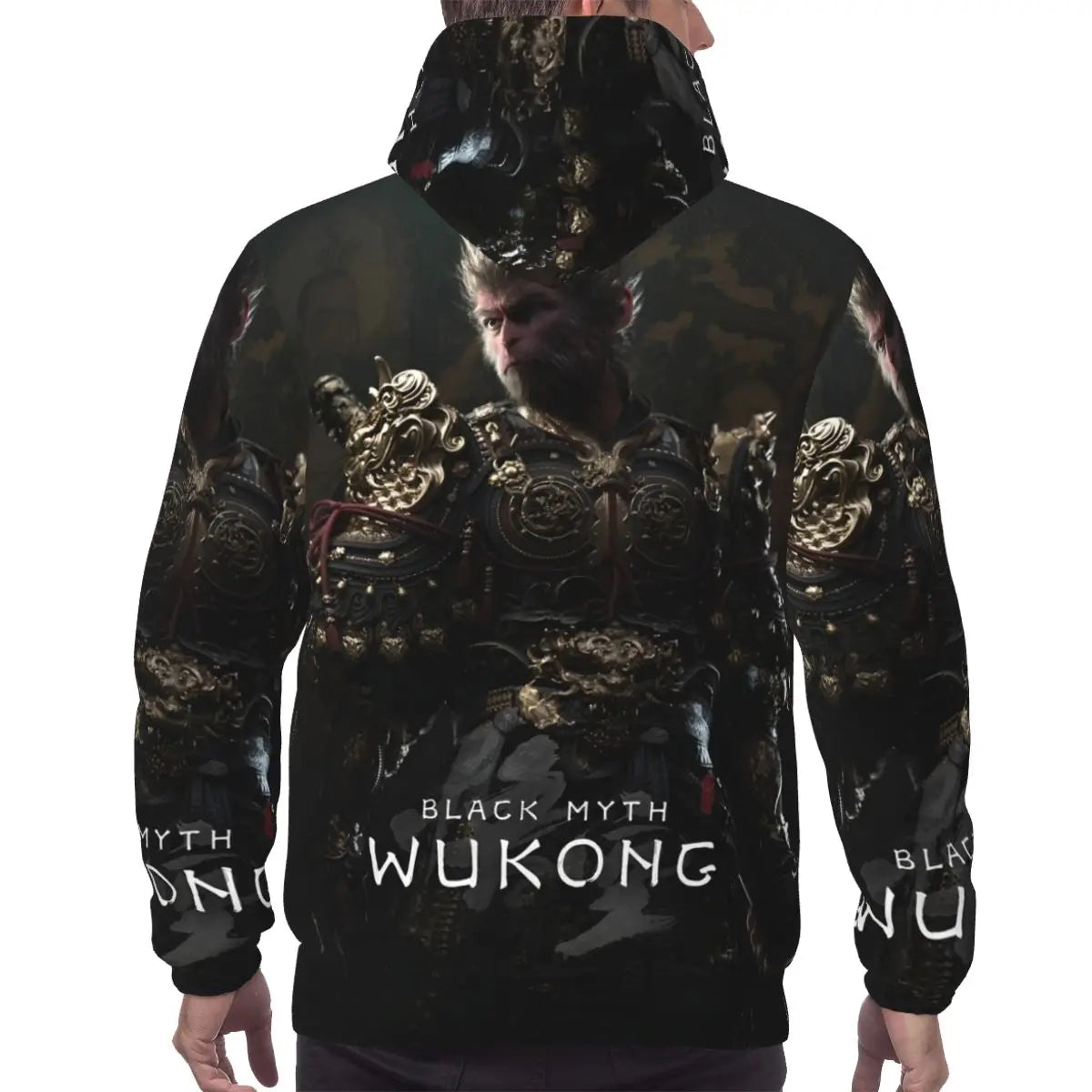 Unleash the power of Sun Wukong : Epic Black Myth Hoodie 