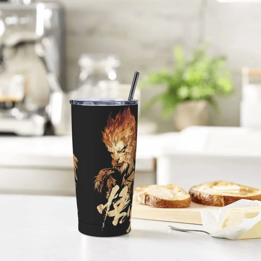 Unleash the Power of Wukong with Our Black Myth : Wukong Stainless Steel Tumbler