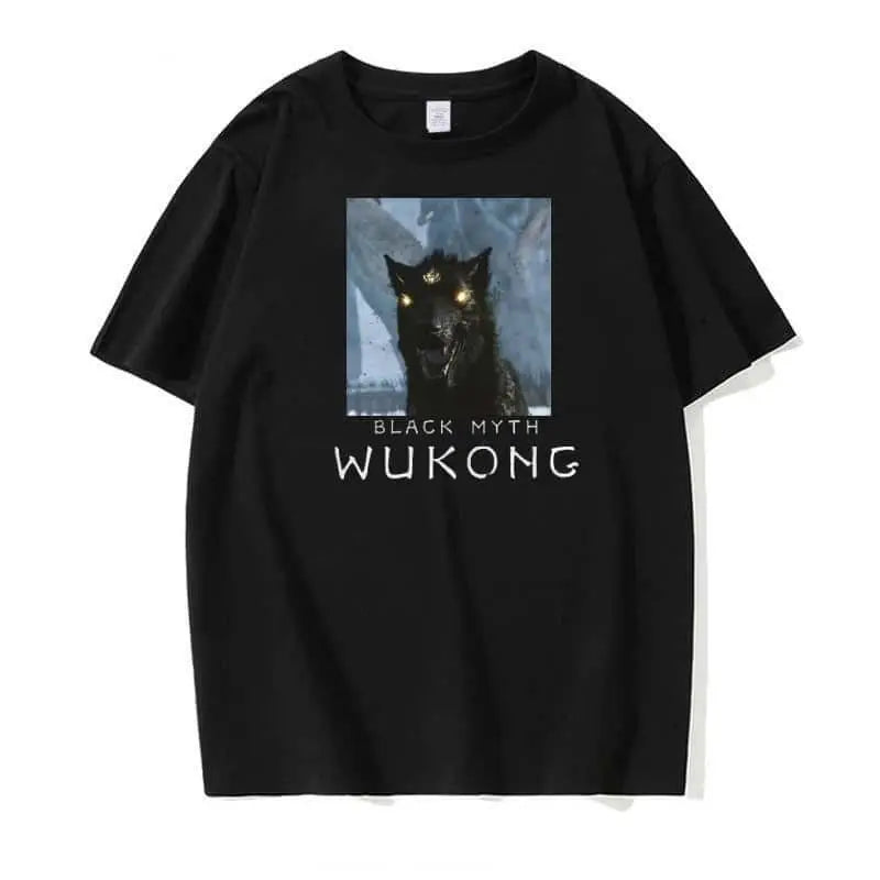 Black Myth: Wukong Tiangou Black T-Shirt – Limited Edition