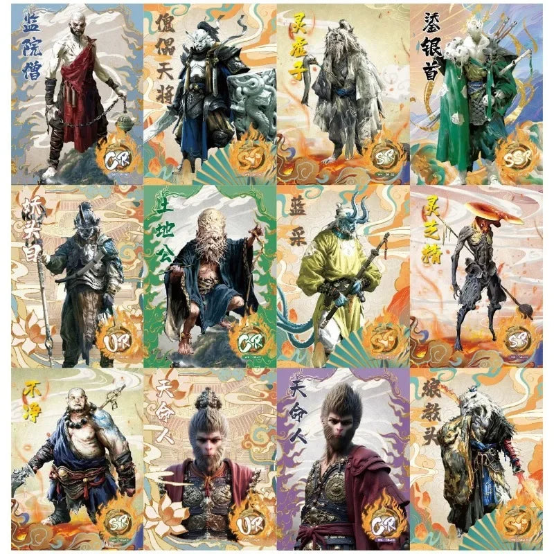 Black Myth Wukong Collectible Trading Card Collection - 32 Pack