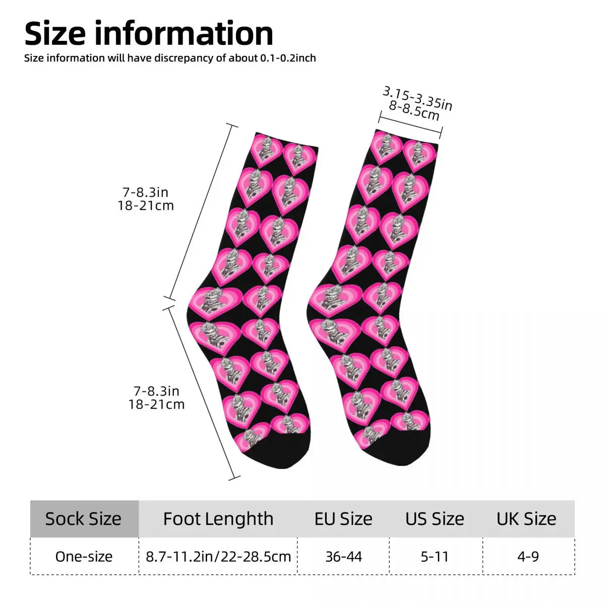 Love Struck Heartbeat - Black Myth Wukong Sock