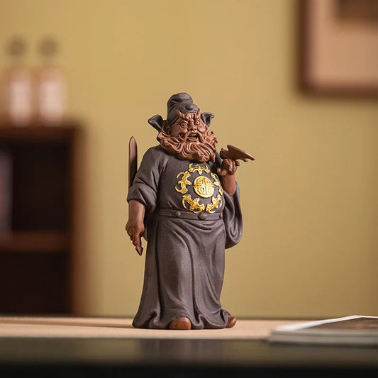 Black Myth: Zhong Kui Ceramic Taoist Master Figurine