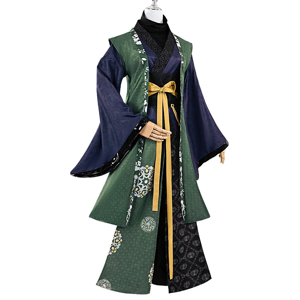 Black Myth Wukong Fourth Sister Spider Demon Halloween Game Cosplay Costume Full Set Ancient Character Roleplay Party Suit