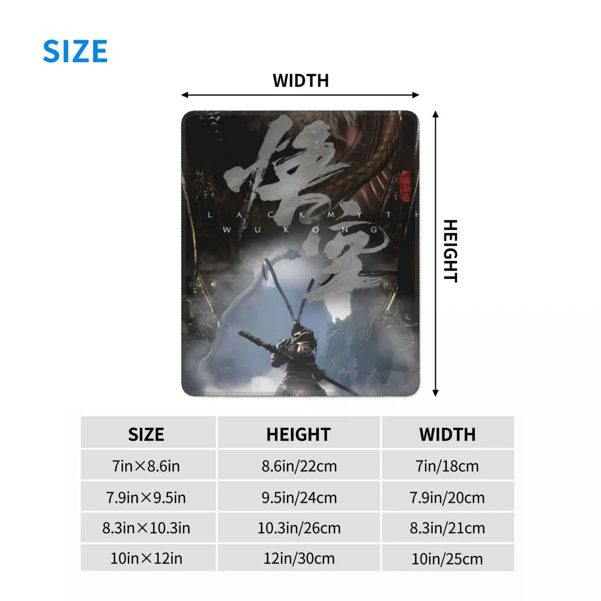 Black Myth : Wukong Epic Scene Mouse Pad