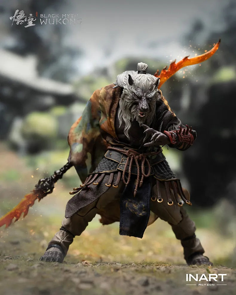Black Myth Wukong Guangzhi INART Action 1/12 Mobile Puppet Model Toy