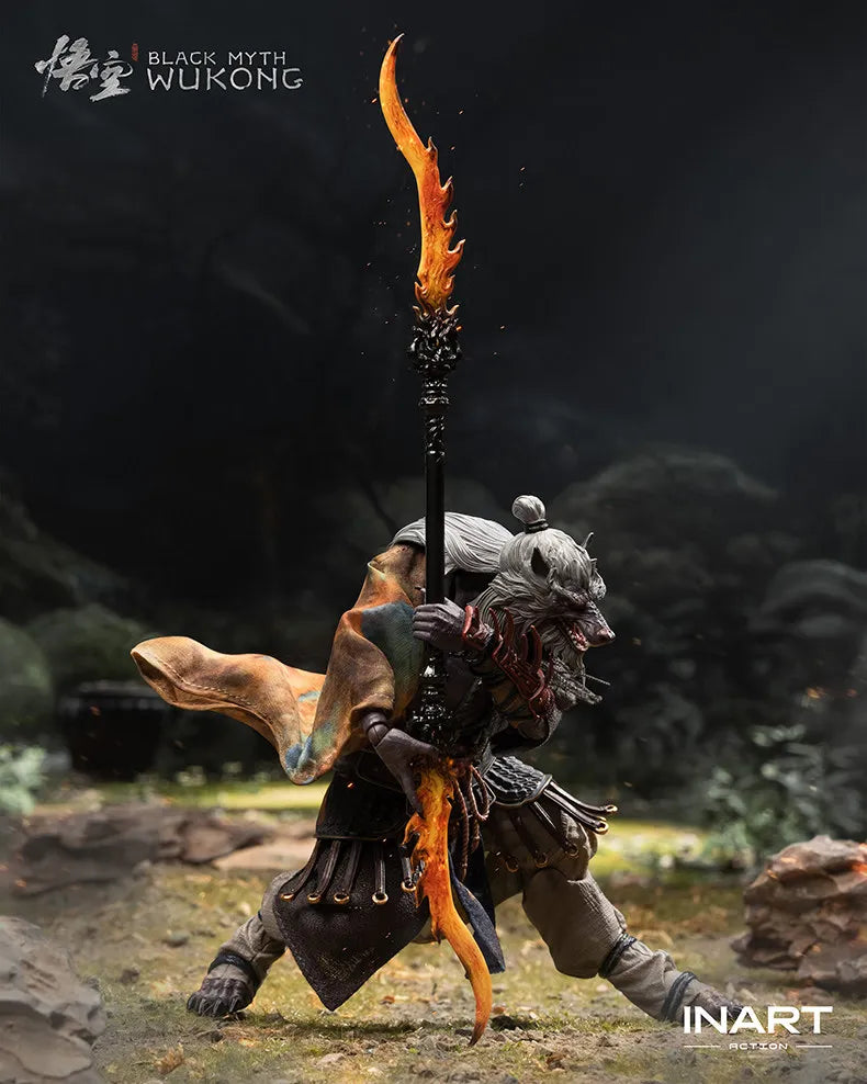 Black Myth Wukong Guangzhi INART Action 1/12 Mobile Puppet Model Toy