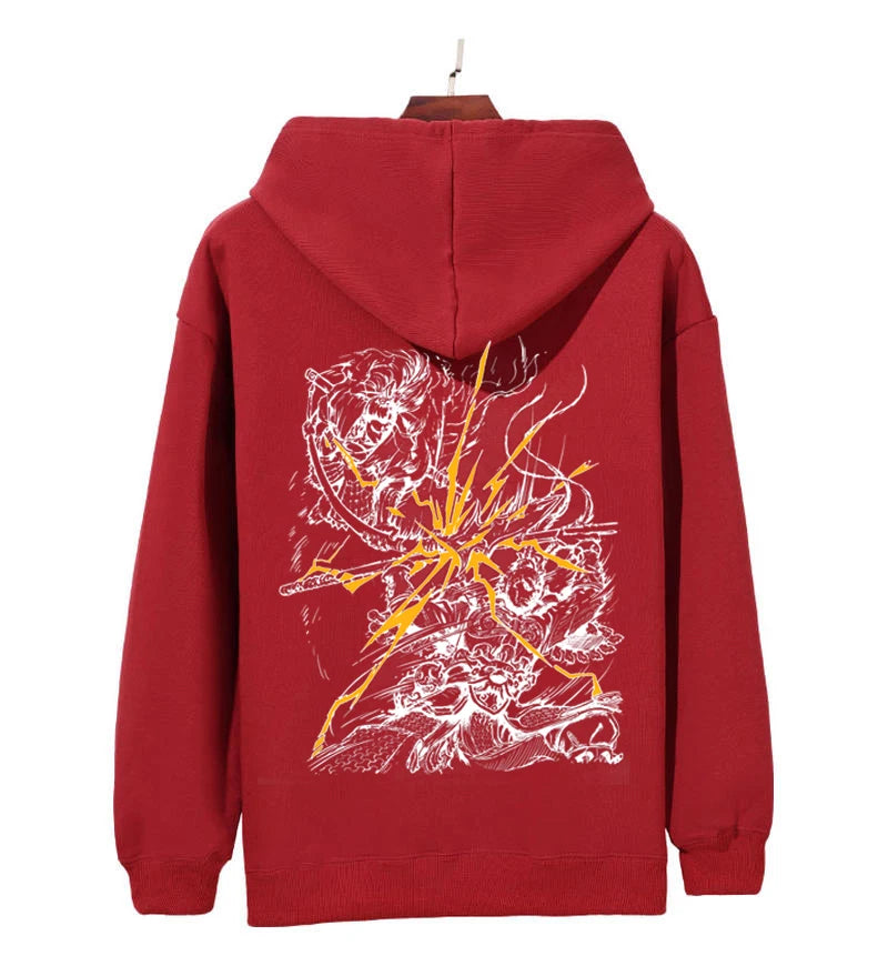 Black Myth: Wukong – The Battle of Legends Red Hoodie