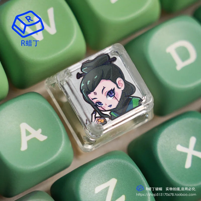 Black Myth Wukong Fourth Sister Transparent Character Keycap