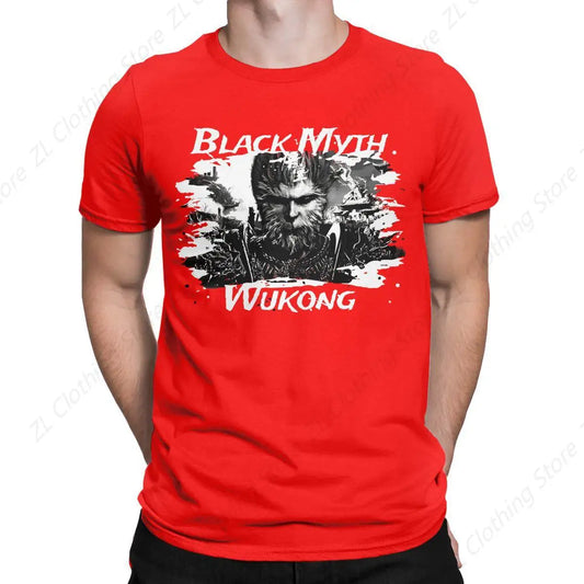 Black Myth: Wukong - The Warrior's Wrath Red T-Shirt