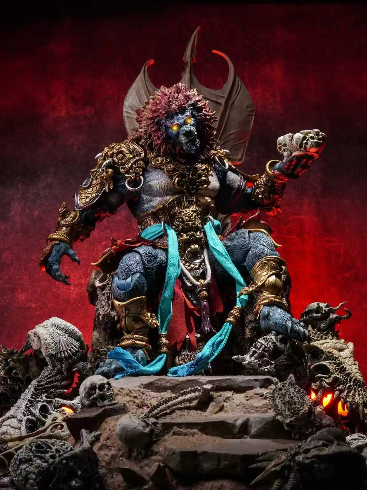 Black Myth: Wukong Azure Lion Demon God 1/12 Scale Action Figure