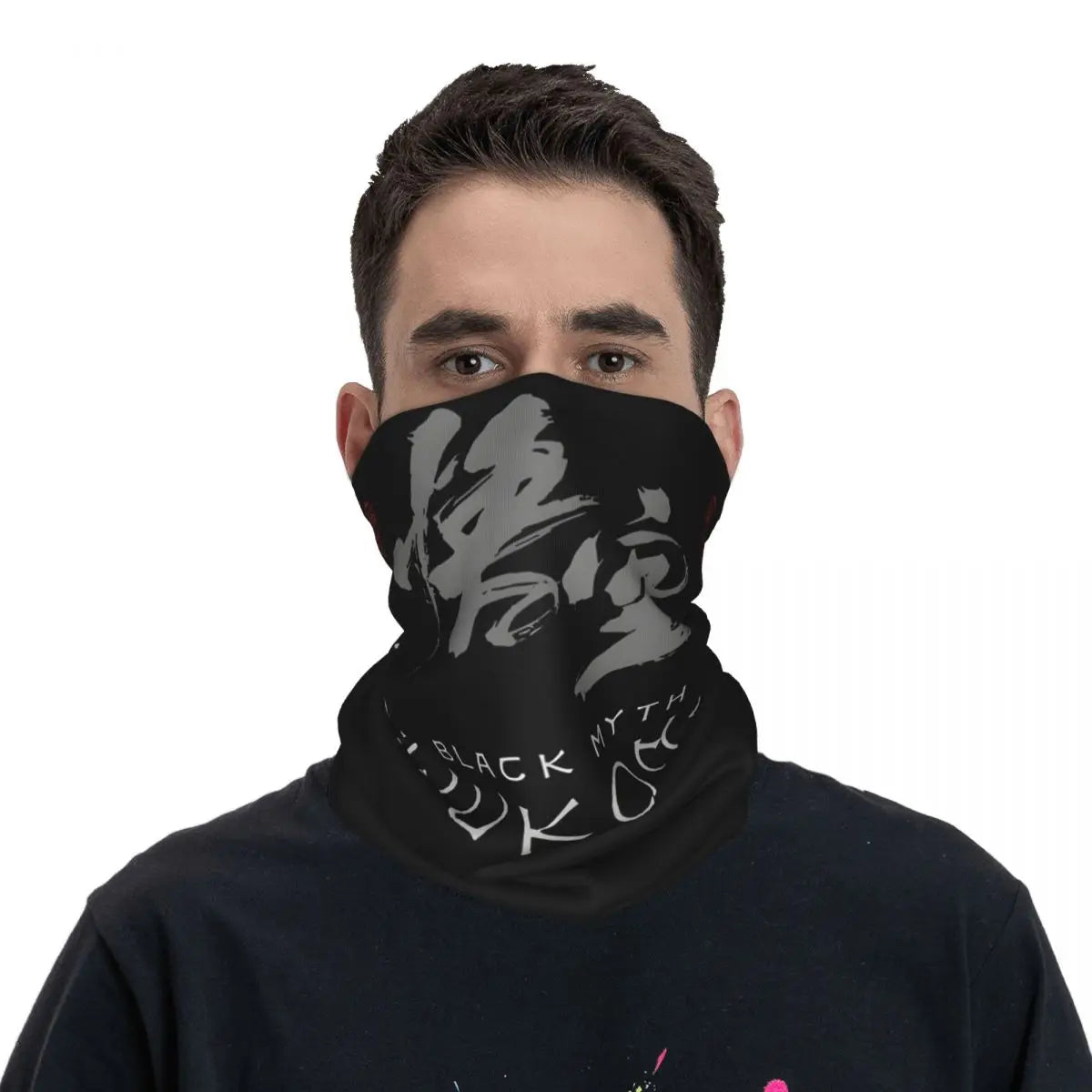 Calligraphy Neck Warmer - Black Myth : Wukong