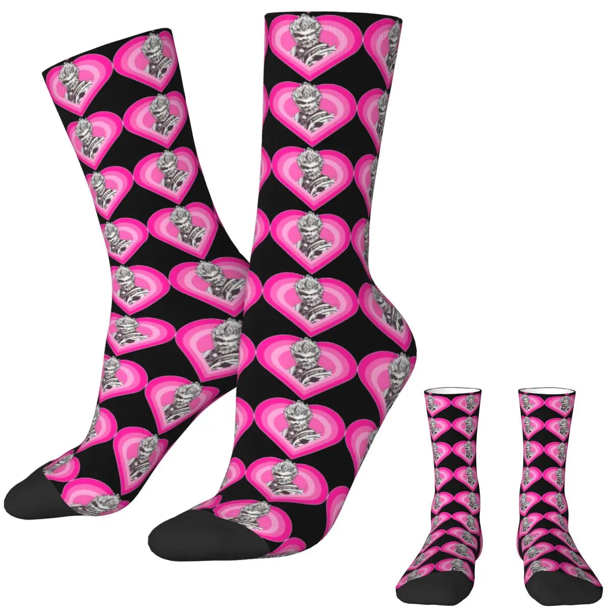 Love Struck Heartbeat - Black Myth Wukong Sock