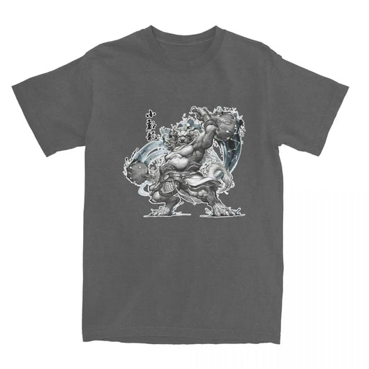 Black Myth Wukong Black Loong T-Shirt Dark Grey
