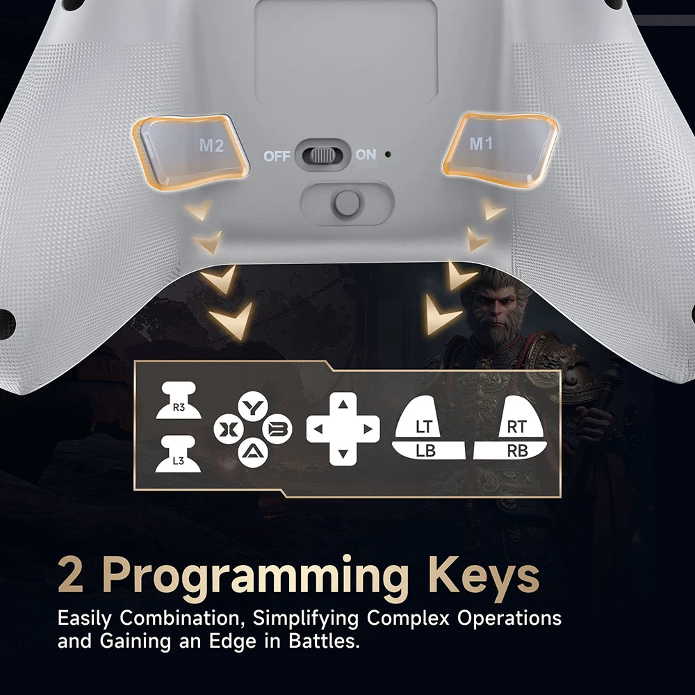 Black Myth Wukong EasySMX X15 Wireless Gamepad RGB Edition (Carrying Case Included)