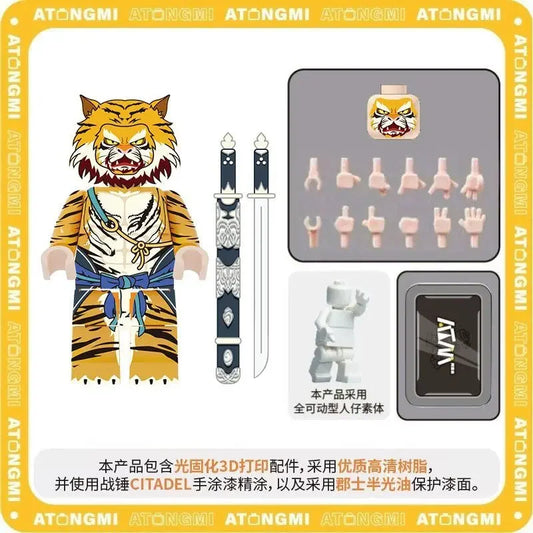Black Myth: Wukong – Vanguard Tiger Mini Brick Figure