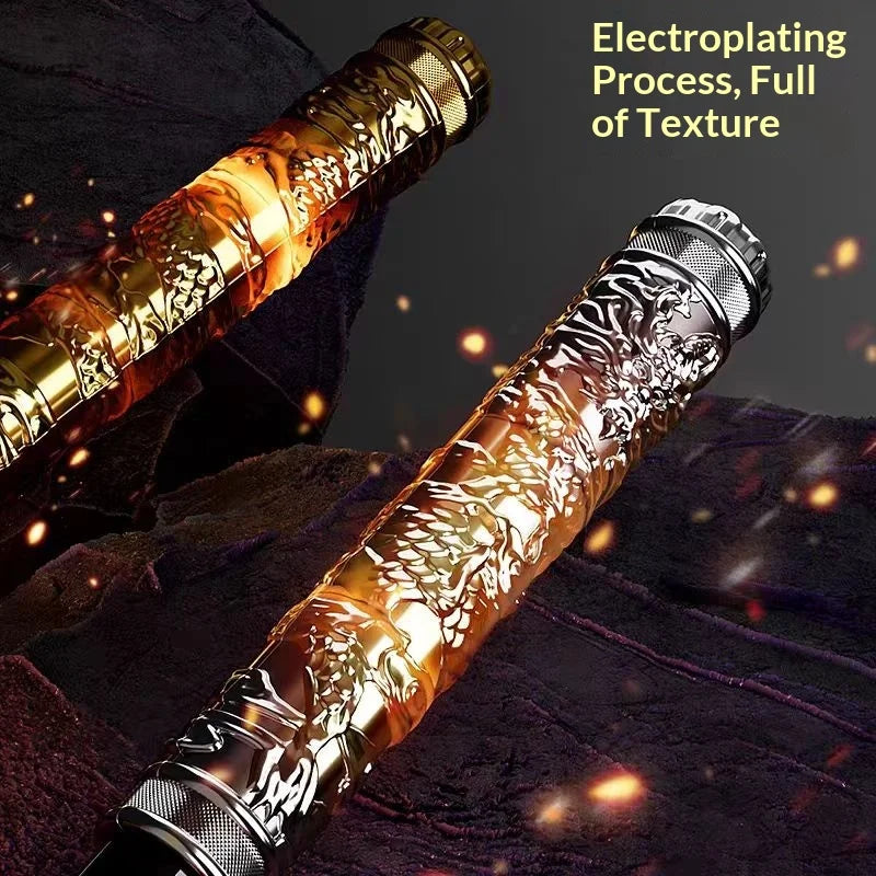 Black Myth Wukong Ruyi Jingu Bang Dark Gold Electronic Retractable Staff Replica