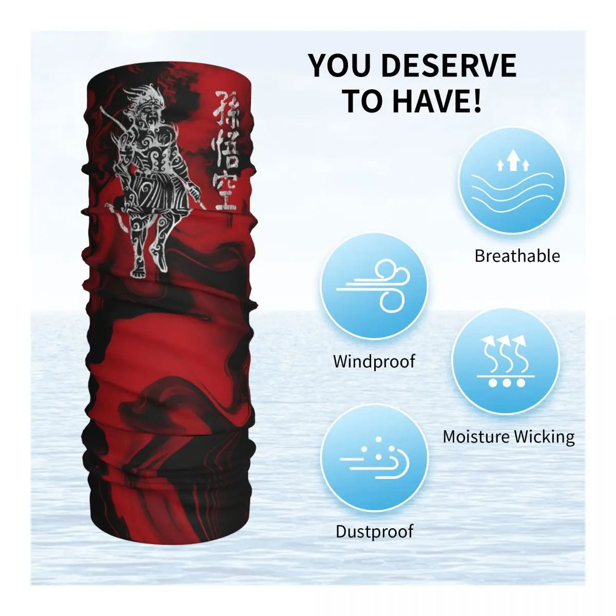 Sun Wukong Neck Warmer - Black Myth : Wukong