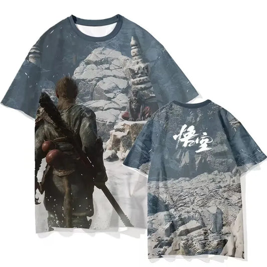 Black Myth Wukong Winter Journey T-Shirt