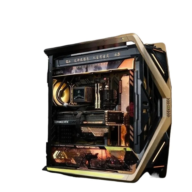 Black Myth: Wukong Full Tower Gaming PC Case – UV Printed RGB Chassis
