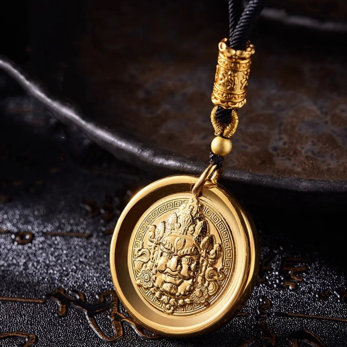Black Myth Zhong Kui Lucky Pendant Necklace