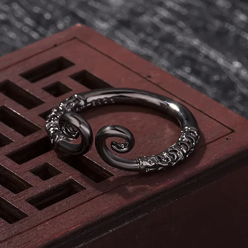 Black Myth Wukong Sun Wukong Crown Adjustable Black Ring