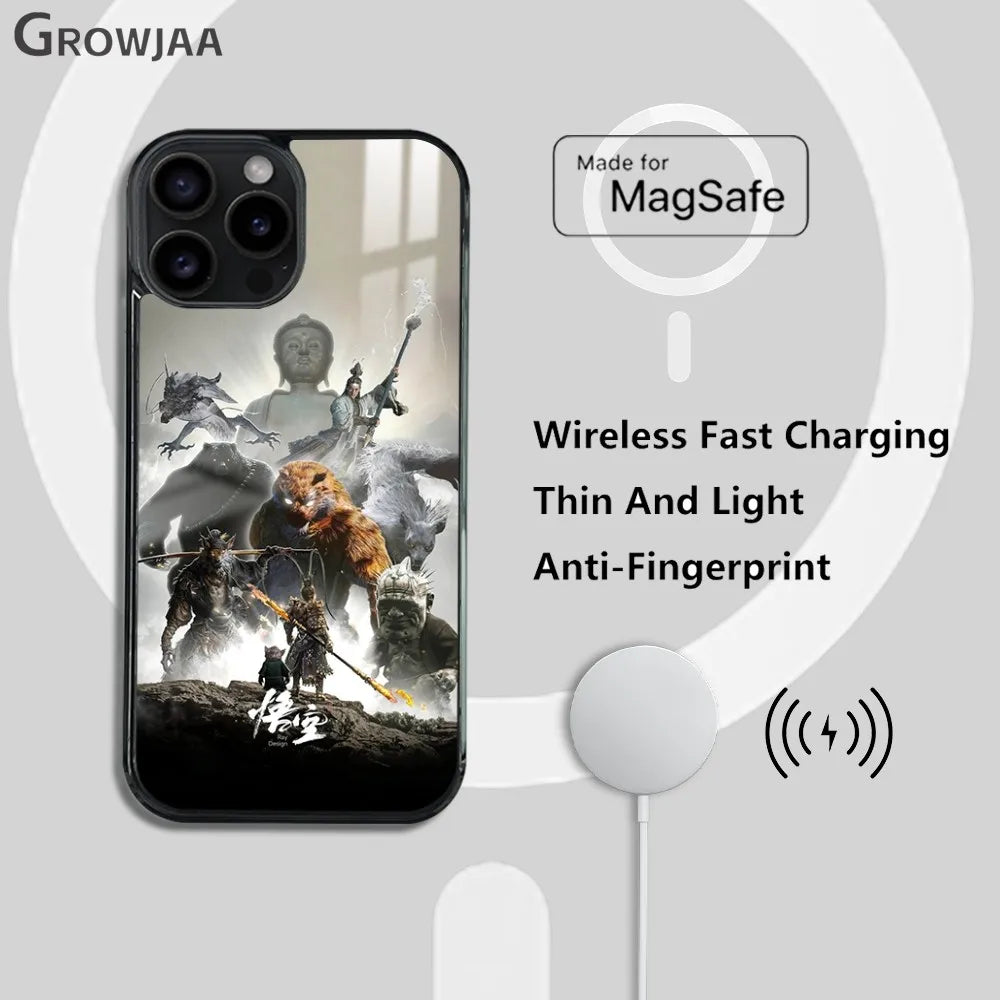 Black Myth: Wukong iPhone Case - Defend Your Phone with the Power of Wukong