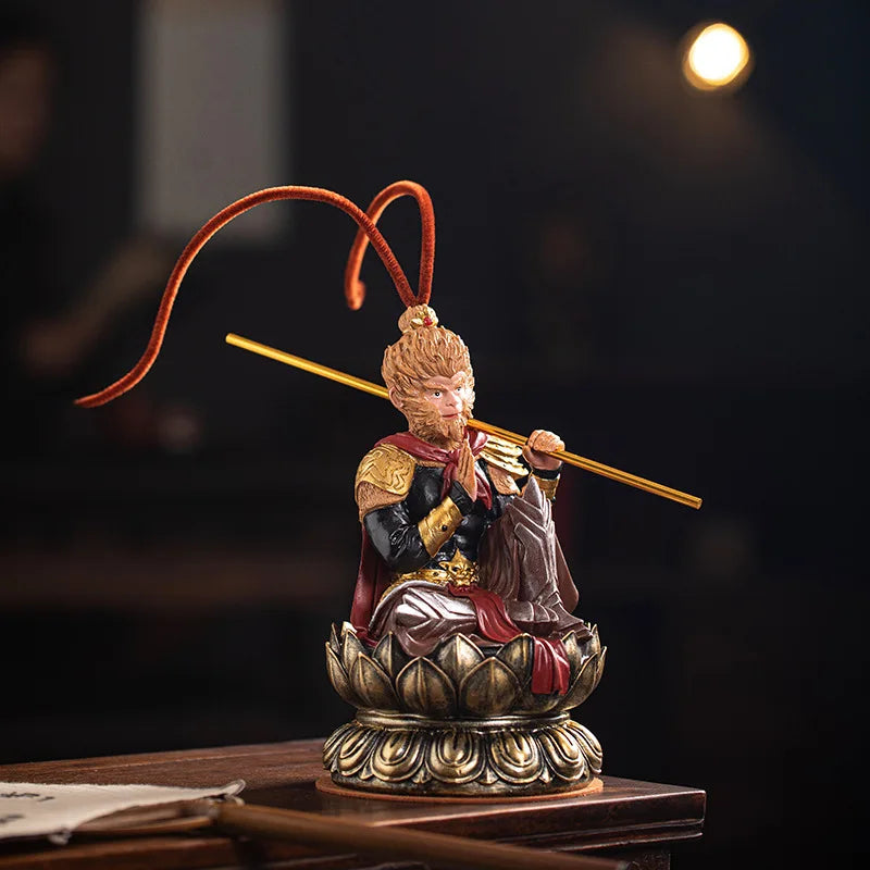 Sun Wukong Lotus Pose Figurine - Black Myth : Wukong