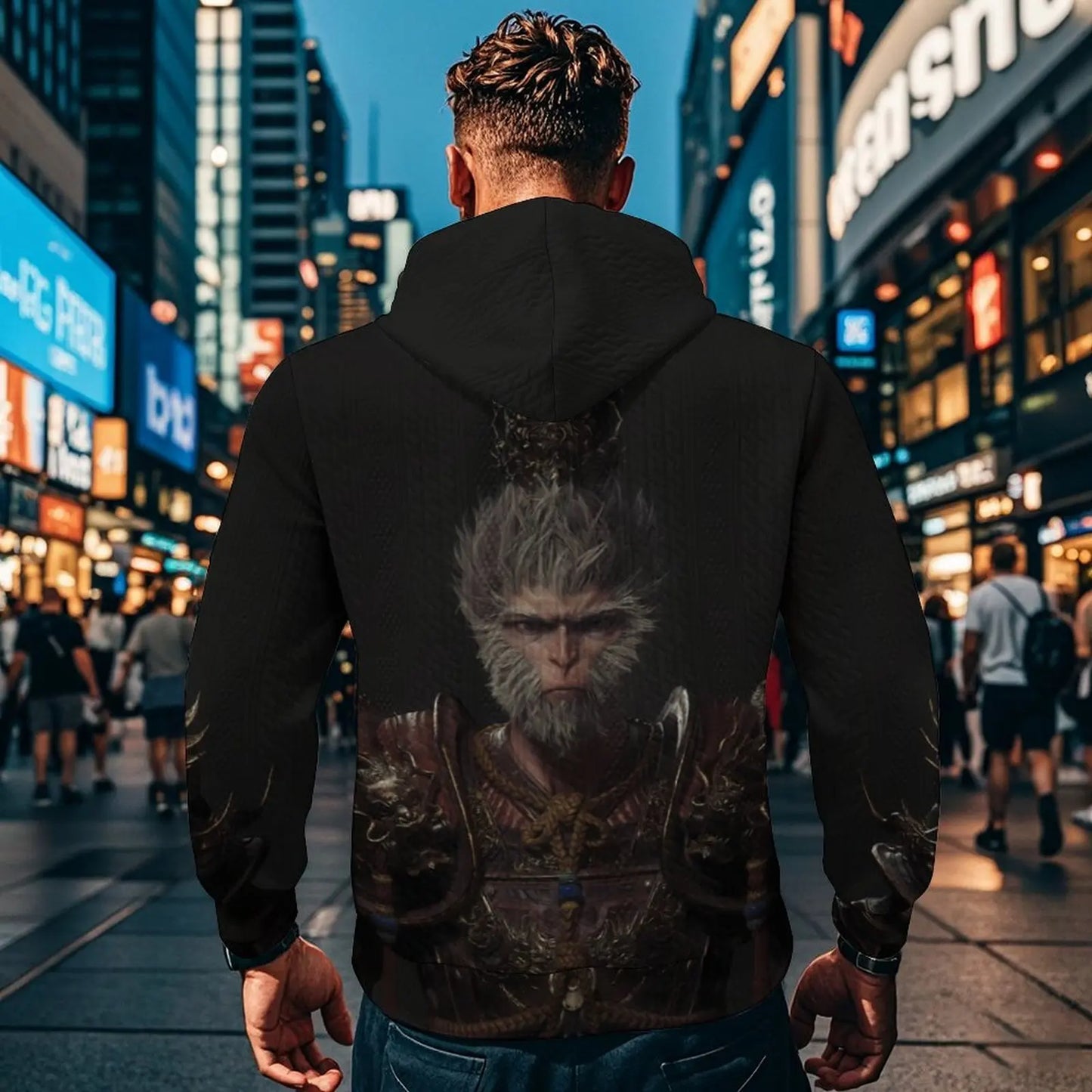 Black Myth: Wukong Black Hoodie and Pants Set