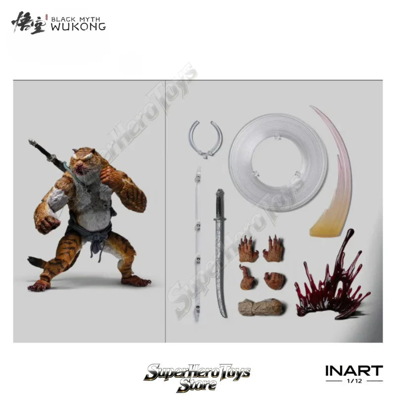 INART Black Myth: Wukong Tiger Vanguard 1/12 Action Figure