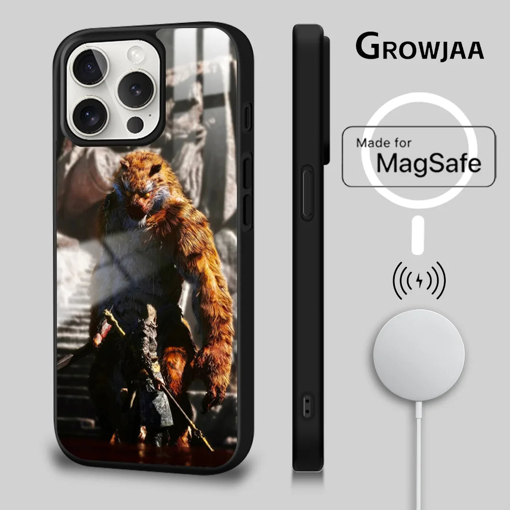 Black Myth: Wukong iPhone Case - The Power of the Legendary Beast