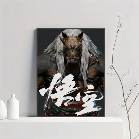 Black Myth: Wukong - Horse-Faced General Art Poster