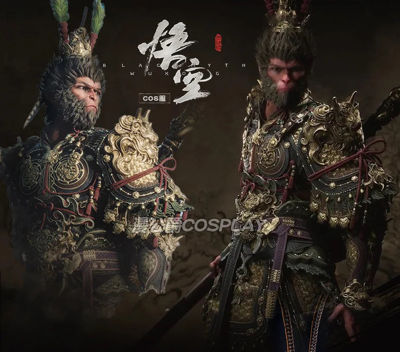 Black Myth Wukong Great Sage Equal to Heaven Premium Cosplay Armor Set