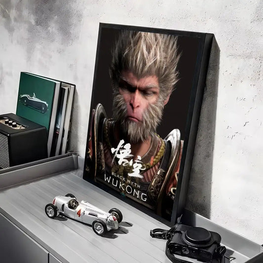 Black Myth Wukong Monkey King Portrait Poster