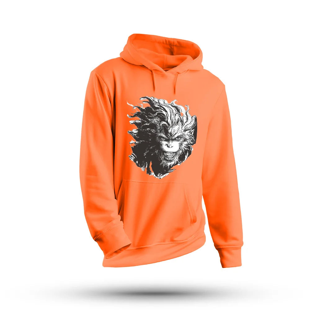 Black Myth: Wukong - Sun Wukong Fury Orange Hoodie