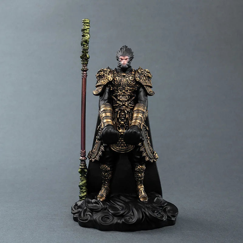 Black Myth Wukong Golden Cudgel Phone Holder Statue
