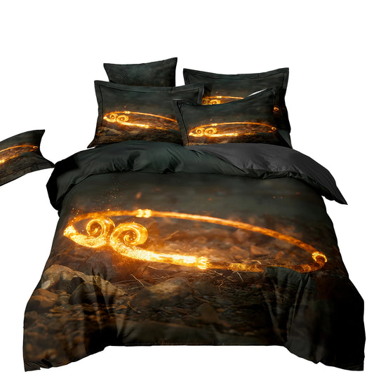 Black Myth Wukong Bedding Set – Ruyi Jingu Bang Legendary Weapon