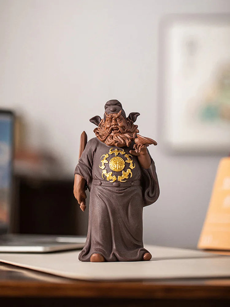 Black Myth: Zhong Kui Ceramic Taoist Master Figurine