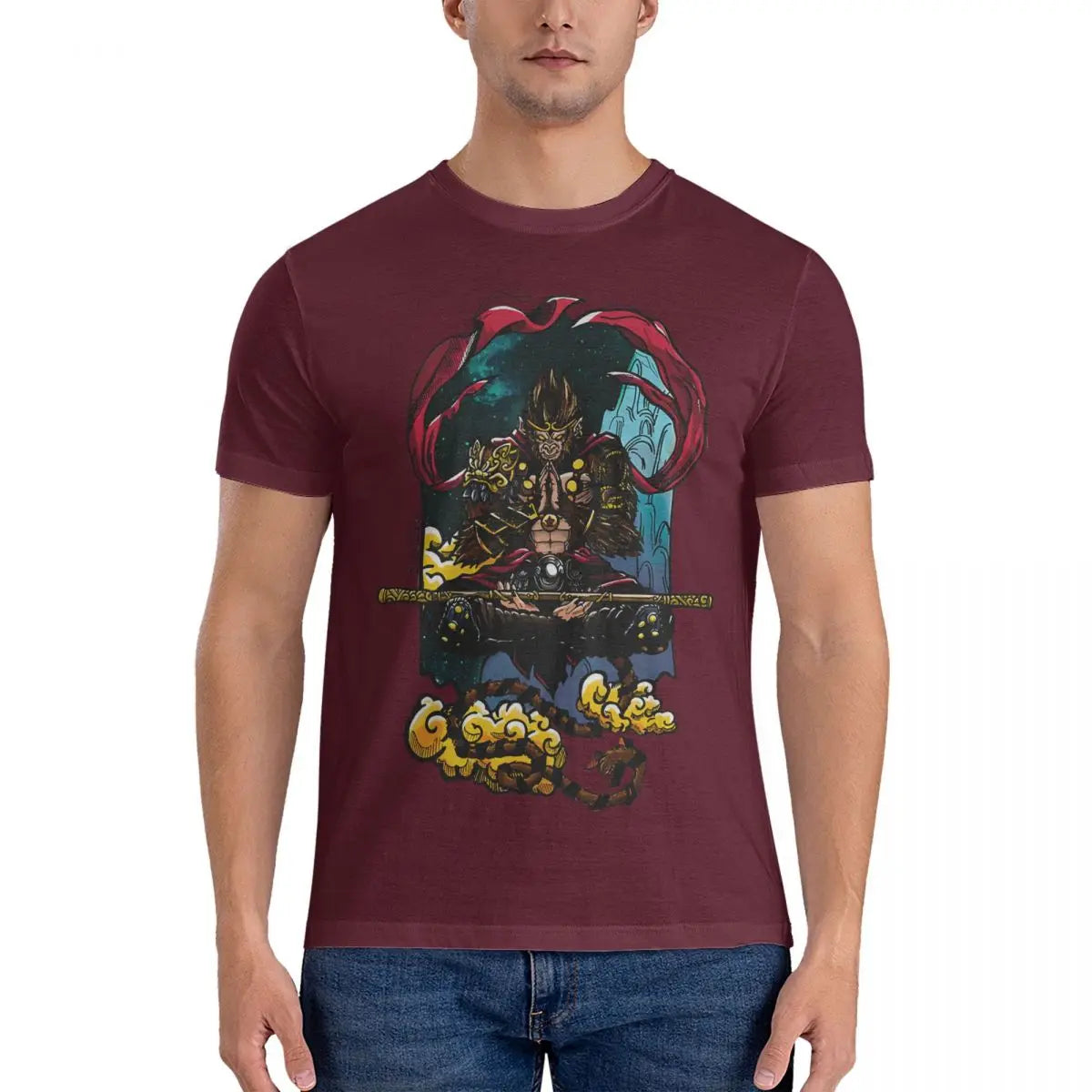 Black Myth: Wukong Brown T-Shirt – Power of the Monkey King