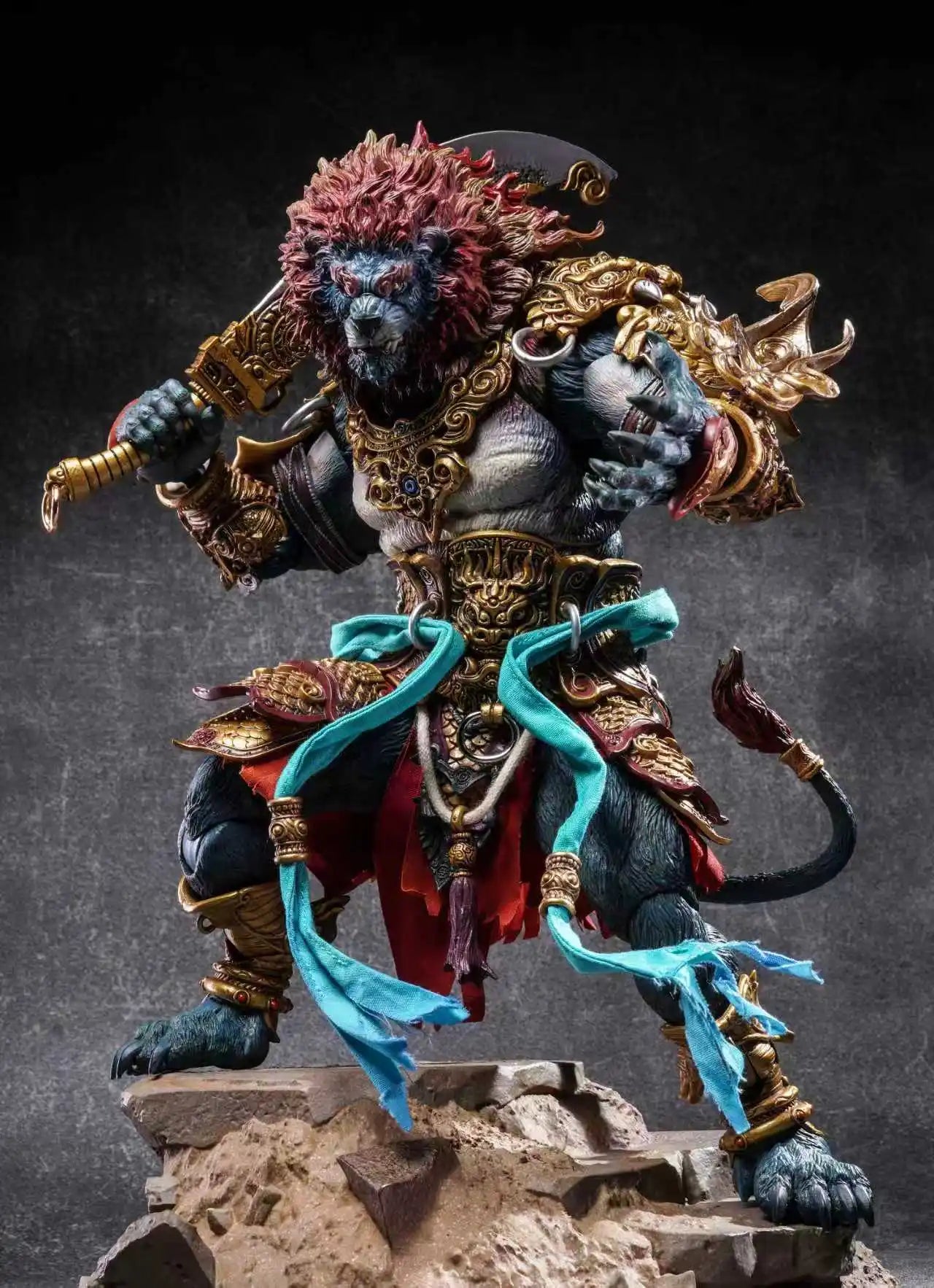 Black Myth: Wukong Azure Lion Demon God 1/12 Scale Action Figure