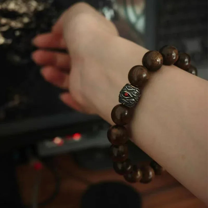 Mystical Elegance in Every Bead - Black Myth Wukong Inspired Bracelet