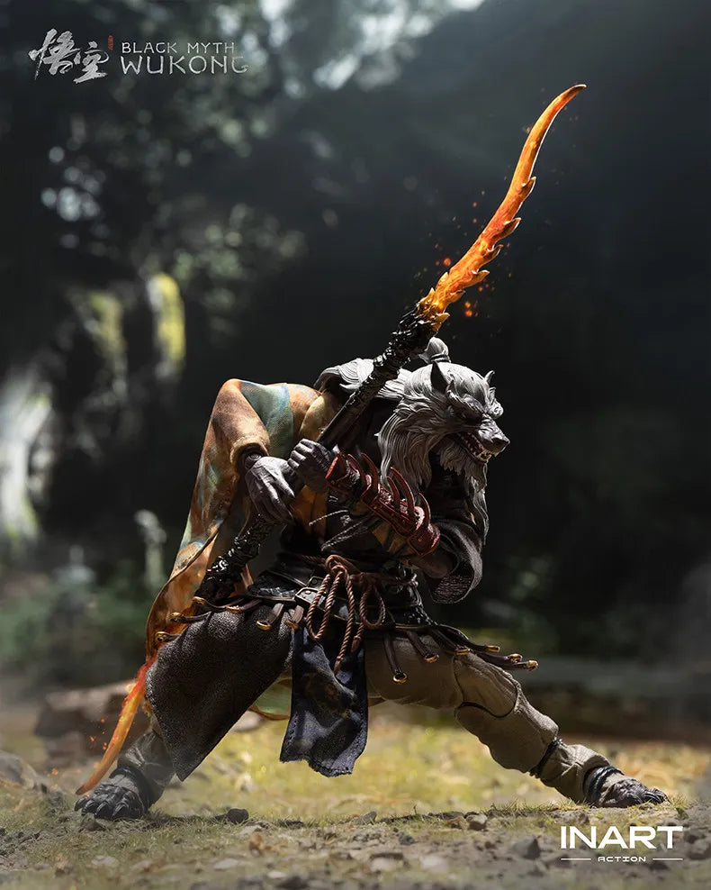Black Myth Wukong Guangzhi INART Action 1/12 Mobile Puppet Model Toy
