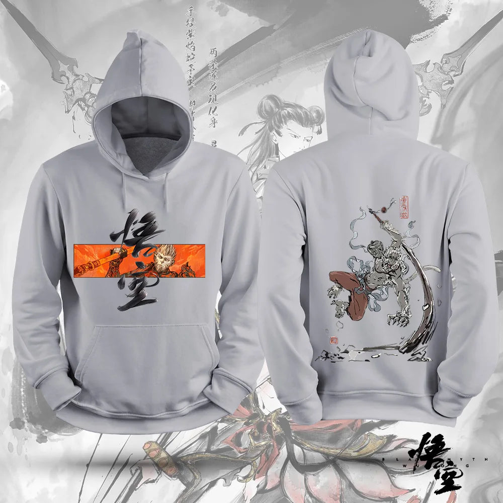 Black Myth: Wukong Gray Hoodie - Mighty Warrior Apparel