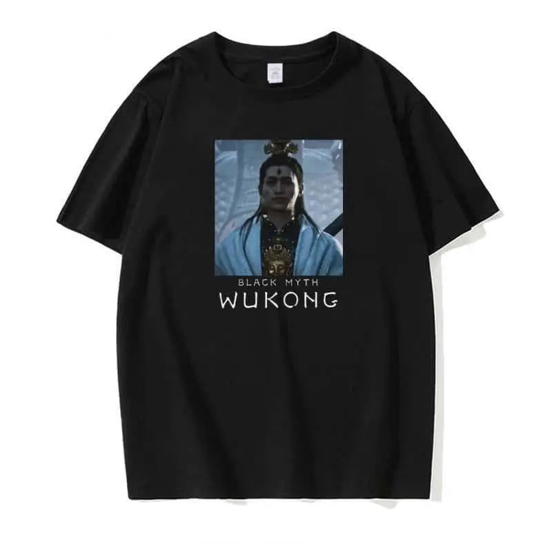 Black Myth: Wukong Erlang Black T-Shirt – Limited Edition