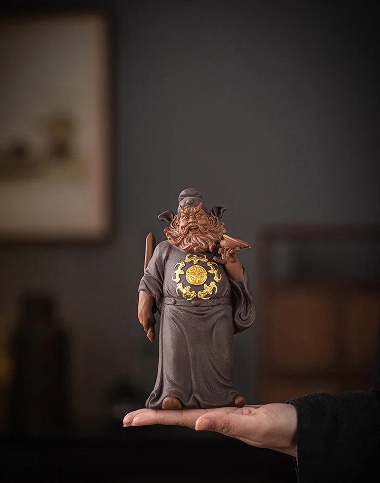 Black Myth: Zhong Kui Ceramic Taoist Master Figurine