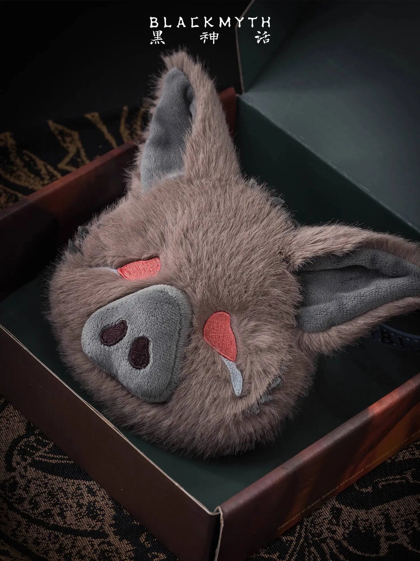 Black Myth Zhu Bajie Plush Hanging Bag – Pig Eight Jie Wukong Style Pendant