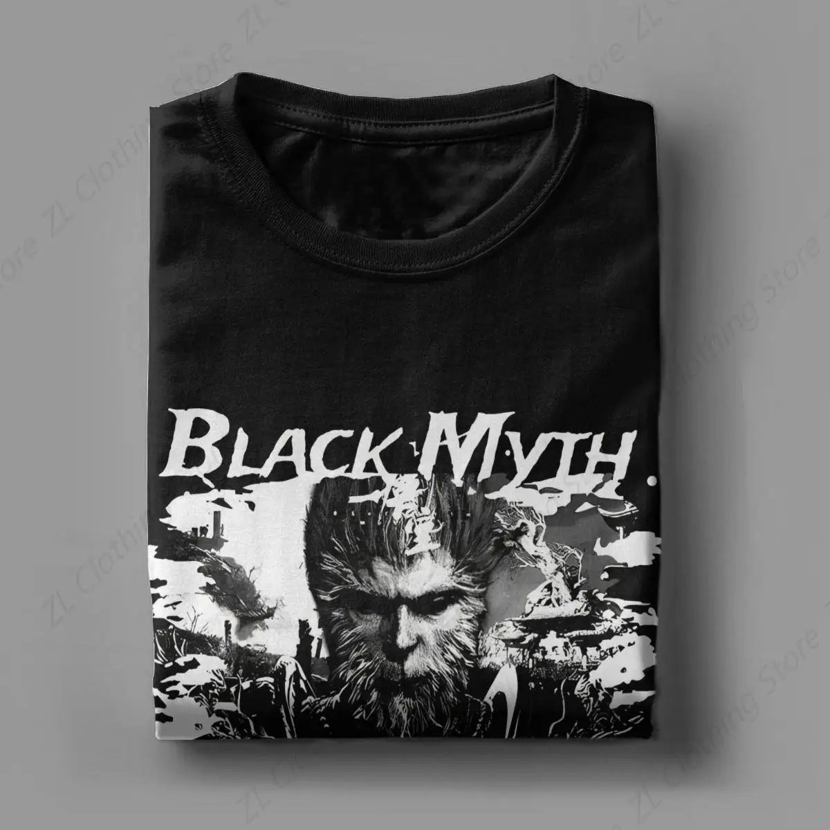 Black Myth: Wukong - The Warrior's Wrath Beige T-Shirt