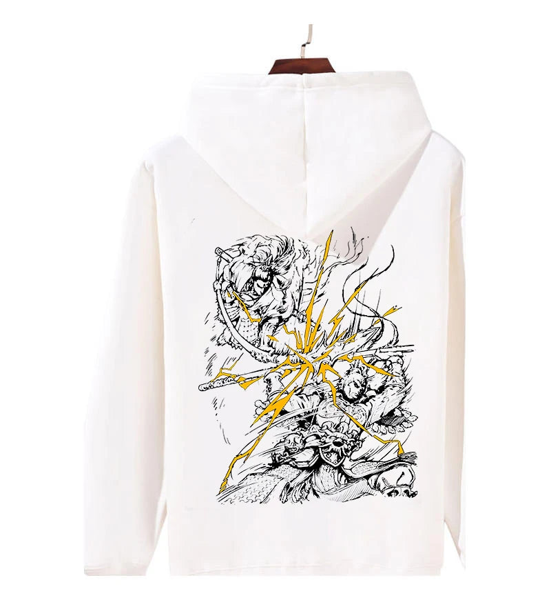 Black Myth: Wukong – The Battle of Legends White Hoodie