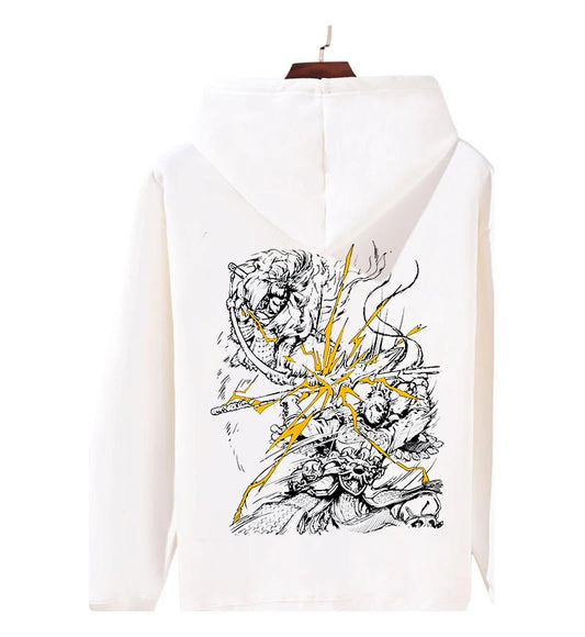 Black Myth: Wukong – The Battle of Legends White Hoodie