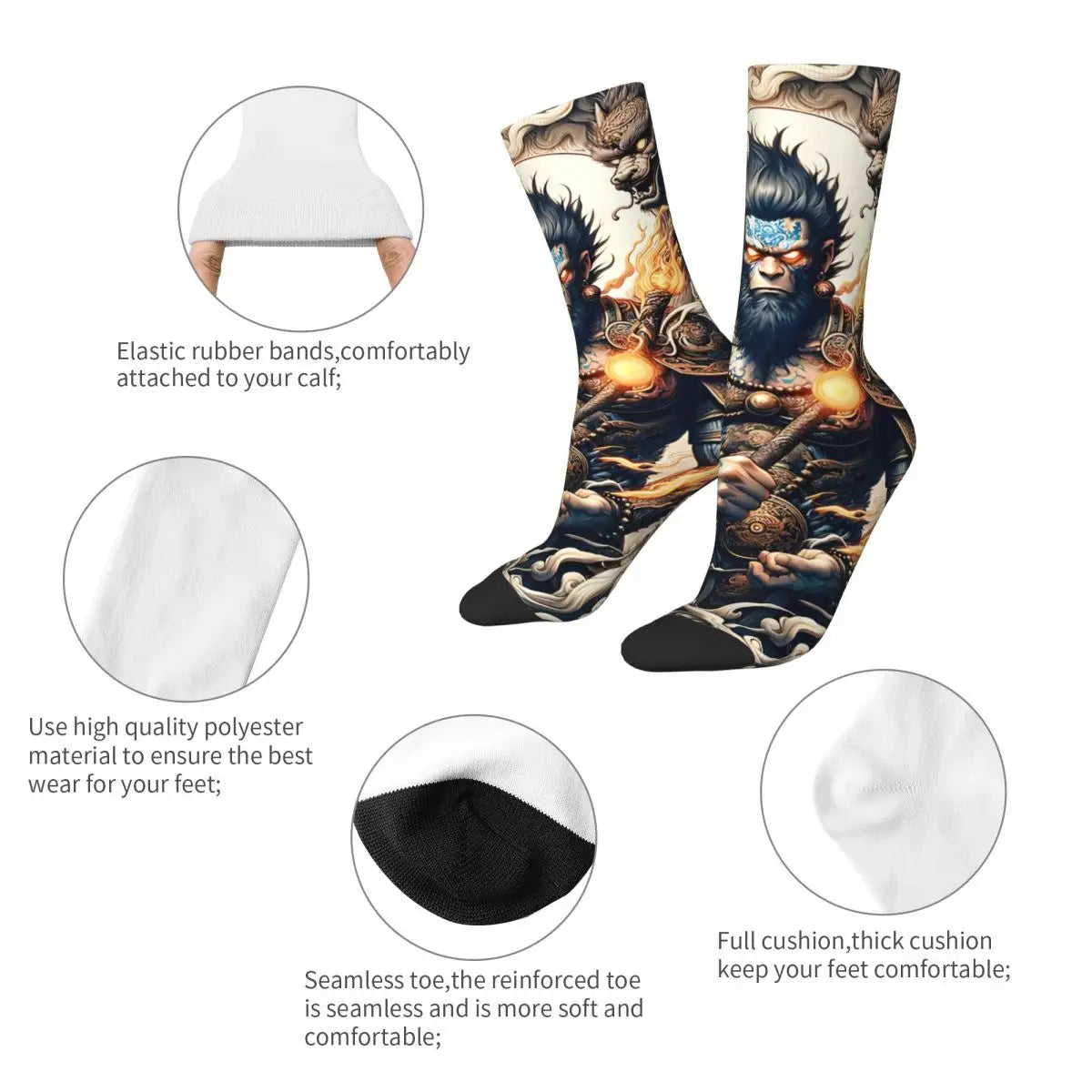 Epic Warrior Mythical (Unleash Your Inner Hero) - Black Myth Wukong Sock