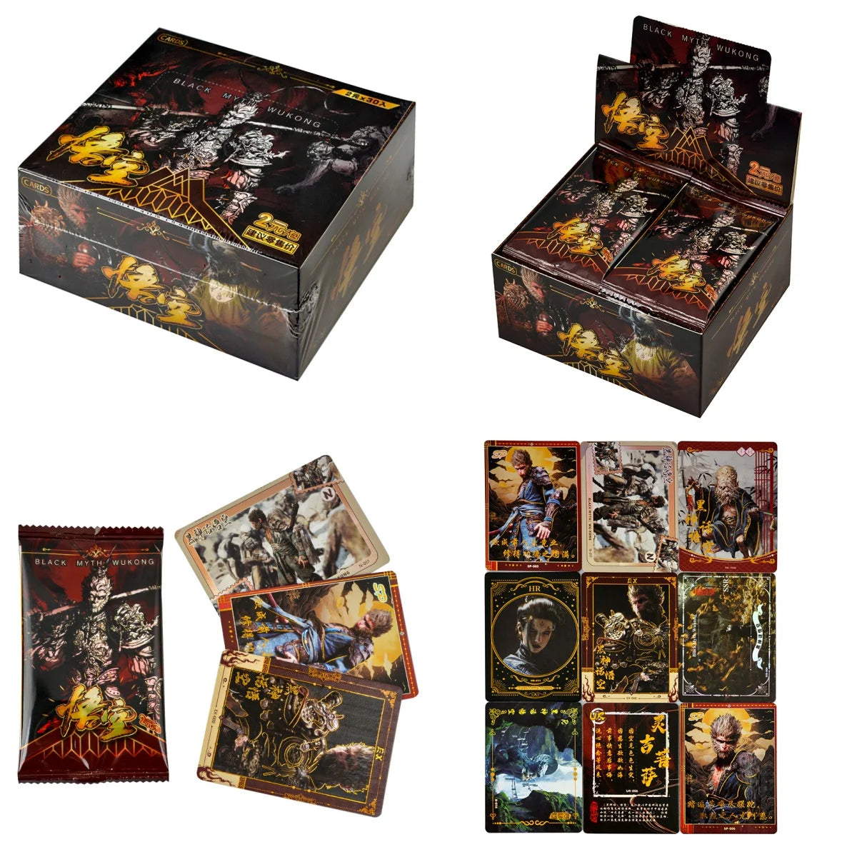 The Legend Card Box (90Pcs) - Black Myth: Wukong Collectible Set